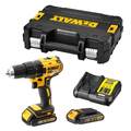 DeWALT Akku-Bohrschrauber DCD777S2T-QW 18V inkl. 1,5 Ah Akkus, Ladegerät, Koffer