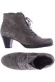 Gabor Stiefelette Damen Ankle Boots Booties Gr. EU 39 (UK 6) Leder Grau #b8hna95