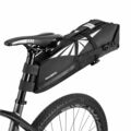 ROCKBROS Fahrrad Satteltasche Fahrradtasche 100% Wasserdicht 10L Sitztasche