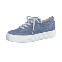 Paul Green Super Soft Pauls Sneaker - Blau Glattleder