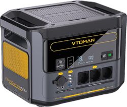 VTOMAN 2200W/1500W Tragbare Powerstation 1548Wh Solargenerator LiFePO4 Camping 15% Rabatt mit Code NEULINGE2024