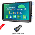 Autoradio Android 13 8Core 6+64 CarPlay NAVI Für VW Golf Passat Touran Caddy EOS