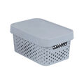 Curver Aufbewahrungsbox Deckel Ordnungsbox Kiste durchbrochener  27x19x12cm 4,5L