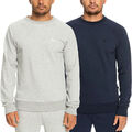 Quiksilver Herren Essentials Raglan Rundhals Pullover Sweater Hoodie Sweatshirt