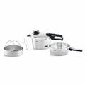 Fissler Vitavit Premium Schnellbratpfanne 2.5L + Schnellkochtopf 4.5L + Einsatz