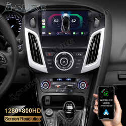 Autoradio Für Ford Focus MK3 2012-2018 Android 13 CarPlay WIFI GPS Navi SWC 32GB