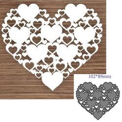 Stanzformen Herz Metall Cutting Dies Scrapbooking Stanzschablonen Prägung Karte