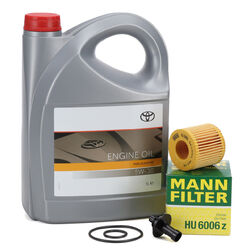 5L ORIGINAL FUEL ECONOMY 5W-30 + MANN Ölfilter für TOYOTA AURIS AVENSIS YARIS