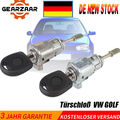 2x SCHLIEßZYLINDER TÜRSCHLOSS SCHLÜßEL für VW GOLF IV 4 BORA FABIA VORNE L + R