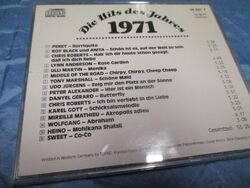 Das Goldene Schlager - Archiv  , Hits  1971  ,  CD  ,  Nostalgie , Kult , TOP BB