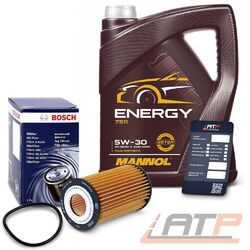 BOSCH ÖLFILTER + 5l 5W-30 FÜR CHEVROLET OPEL ADAM ASTRA H J CORSA D E ZAFIRADie Nr.1* für Autoteile: Top-Preis-Leistungs-Verhältnis