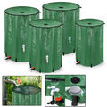 200L-750L Faltbare Regentonne Regenfass Regentank Regenwassertonne mit Hahn Tank