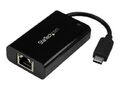 US1GC30PD StarTech.com USB-C auf Gigabit Netzwerkadapter mit Stromversorgung ~D~