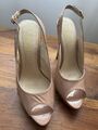 High Heels/Pumps Beige Gr.40 Wie Neu!