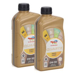 2L 2 Liter TOTAL QUARTZ INEO FIRST 0W-30 Motoröl Öl ACEA C2 PSA B71 2312/2302First Fill Oil / Erstbefüllungsöl bei Peugeot/Citroen