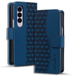 Handy Tasche für Samsung Galaxy Z Fold 4 5 6 5G Schutz Hülle Case Wallet Etui