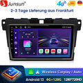 6+128G Android 13 Carplay Autoradio Für Mazda CX-7 2008-15 GPS NAVI SWC WIFI DAB