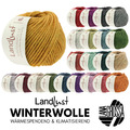 Lana Grossa LANDLUST WINTERWOLLE 50 g Garn aus Merinowolle, Baumwolle & Yak 70 m