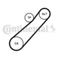 ORIGINAL® Continental Ctam Keilrippenriemensatz für Renault Clio III Modus