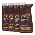 4 (4x1) Liter MANNOL ATF-A Automatik Getriebeöl / Automatiköl / GM Suffix A