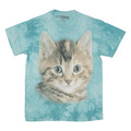 T-Shirt The Mountain Kitten Herrenkrawatte gefärbt blau M