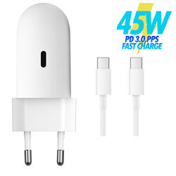 Google Pixel 9 9 Pro 9 Pro XL 45W USB-C-Ladegerät Schnellladegerät Usb C Adapter