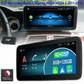 DAB+ 8Kern Android 13 Autoradio 8+128G DSP GPS Navi 4G Wifi für BENZ W204 NTG4.5