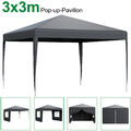 2x2M/3x3M Pop-up Pavillon Faltpavillon Gartenzelt Partyzelt Festzelt Wasserdicht