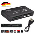 ALL-IN-ONE Kartenleser Speicherkarten USB Kartenlesegerät CF/SD/xD/MS/SDHC NEU