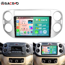 4+64G Für VW Tiguan 5N 2007-2016 Autoradio Android 13 Carplay GPS Navi WIFI BT