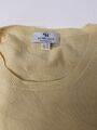 Kaschmir Pullover Shirt Oberteil Damen UK 16 Gelb Peter Hahn Kaschmir Luxus