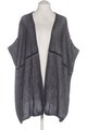 Ulla Popken Strickjacke Damen Cardigan Jacke Gr. EU 54 Baumwolle Grau #3dvbm1q