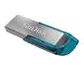 SanDisk 128GB Ultra Flair USB 3.0 Stick Tropic Blue