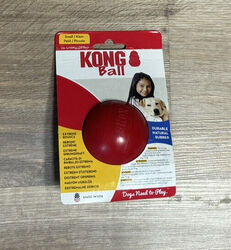 KONG Ball S Hundespielzeug 6 cm ø mit Loch