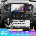 Autoradio für Renault Master Opel Movano B Nissan NV400 CarPlay WIFI 8Core 6+64G