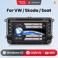 DAB+ CD DVD Android Radio Carplay GPS Navi Für VW Golf 5 6 Polo T5 Touran Passat