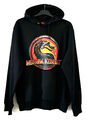 Herren Hoodie Gr.XL 54 Schwarz Sweatshirt Kapuze Mortal Kombat Pullover