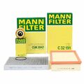 MANN Filterset Filterpaket für VW MULTIVAN TRANSPORTER T5 1.9/2.5 TDI 85-174 PS