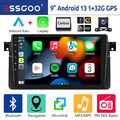 Android 13 Autoradio Apple Carplay GPS WIFI KAM Für BMW 3er E46 M3 Rover 75 MGZT