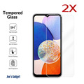 2x Panzer Folie für Samsung Galaxy A Schutzglas Displayschutzfolie Echt 9H Glas