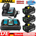 für Makita Akku BL1850B + Doppelladegerät DC18RD 18V 5,0Ah BL1850B LCD-Ladegerät