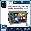 7"Für OPEL Zafira B Astra H Vectra C Corsa Combo Android 13 GPS Autoradio BT DAB