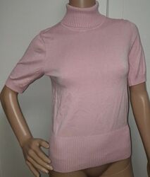 K Collection Keilbach Rollkragen Strick Shirt, Pullover Gr S  in Rosa Neu