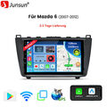 1G+32G Für Mazda 6 GH GG 2007-2012 Autoradio Carplay Android 13 BT WIFI GPS Navi