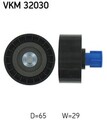 SKF Umlenk-/Führungsrolle Keilrippenriemen VKM 32030 65mm für FIAT STILO Multi 2