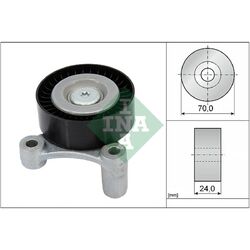 Umlenk-/Führungsrolle, Keilrippenriemen INA 532 1002 10