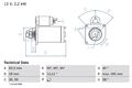 Anlasser Starter BOSCH 0 986 010 600 +45.11€ Pfand für CITROËN J5 CX C25 PEUGEOT