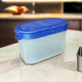 TUPPERWARE A90 GEWÜRZ-ZWERG 120 ML BLAU GEWÜRZSTREUER SALZ PFEFFER