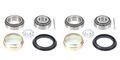 A.B.S. 2x Radnabe Radlagersatz hinten für Audi A4 80 VW Caddy II Kasten 8D2 B5