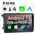 2+32G CarPlay Android Auto Autoradio GPS Navi Für VW GOLF 5 6 Jetta Skoda Caddy